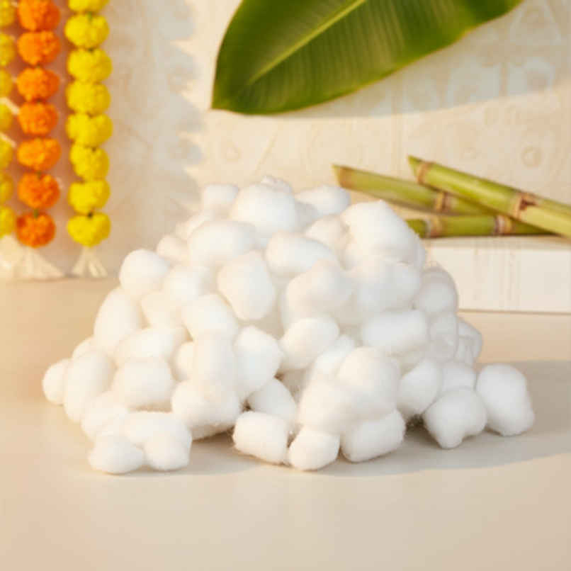 Raw Pooja Cotton | Auspicious Buy | Happy Mail