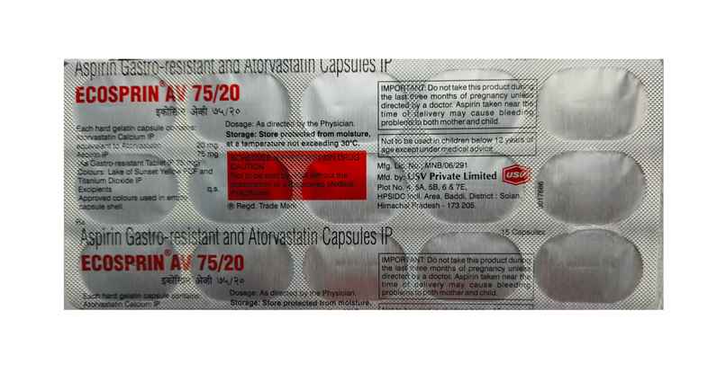 Ecosprin AV 75/20 Capsule