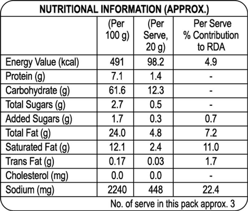 Crax Pasta Crunch Chinese Tadka Puff Snacks
