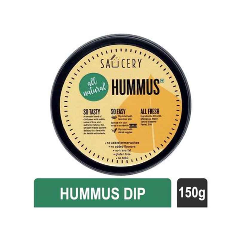 Saucery By Wingreens Hummus Dip Saucery By Wingreens Hummus Dip