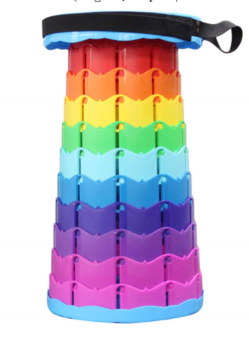 Soham Housewares Floding Teliscopic Stool