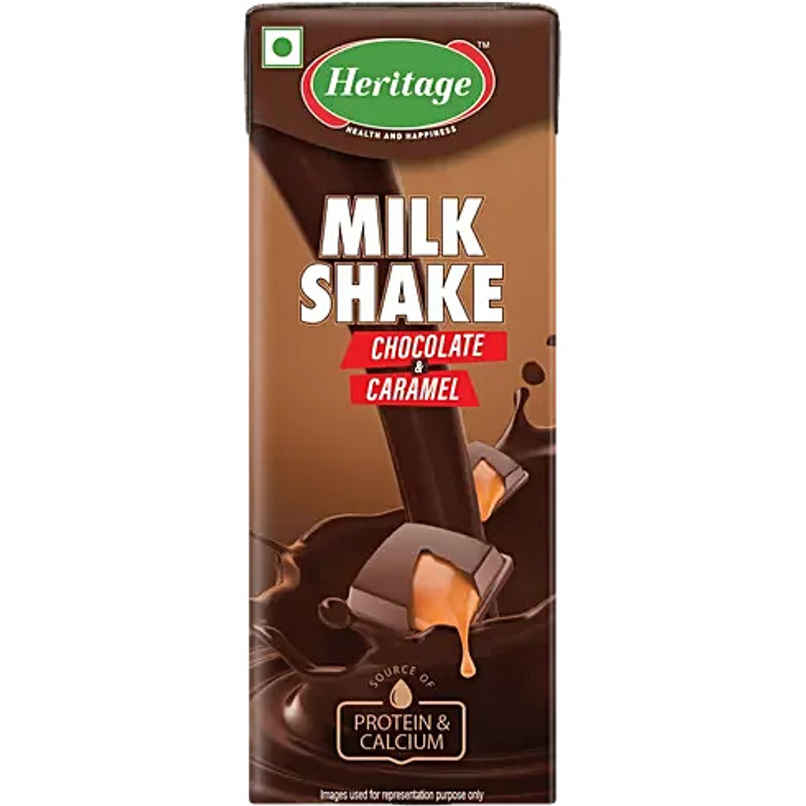 Heritage Chocolate and Caramel Milkshake