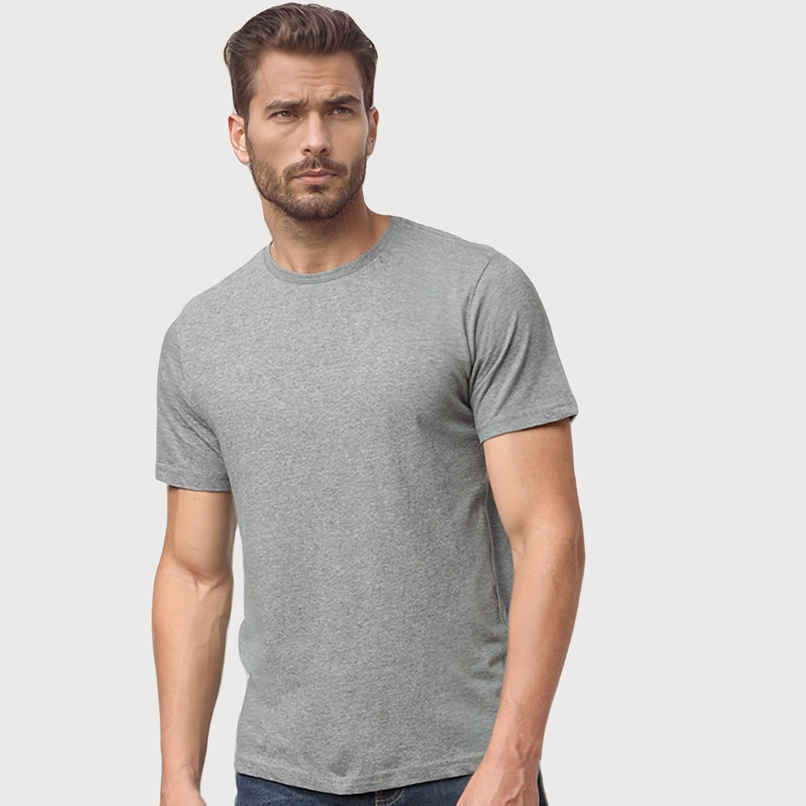 EQL Men's NeoVerse Recycled T-shirt | Grey Melange - S