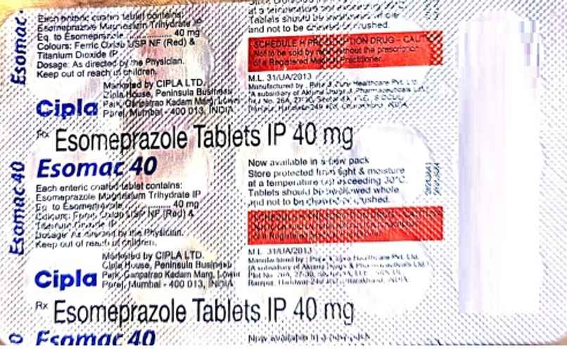 Esomac 40 Tablet Esomac 40 Tablet