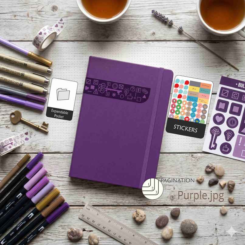 Matrikas Signature Elite Dot Grid Journal |Dotted| Hardbound |A5 Size | Purple Matrikas Signature Elite Dot Grid Journal |Dotted| Hardbound |A5 Size | Purple
