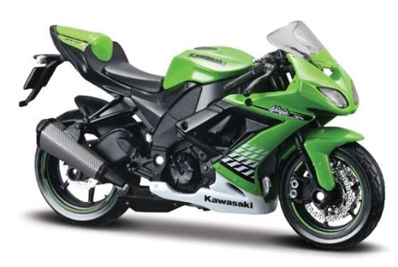 Maisto Licensed 1:18 Kawasaki Ninja Zx 10R Bike Maisto Licensed 1:18 Kawasaki Ninja Zx 10R Bike