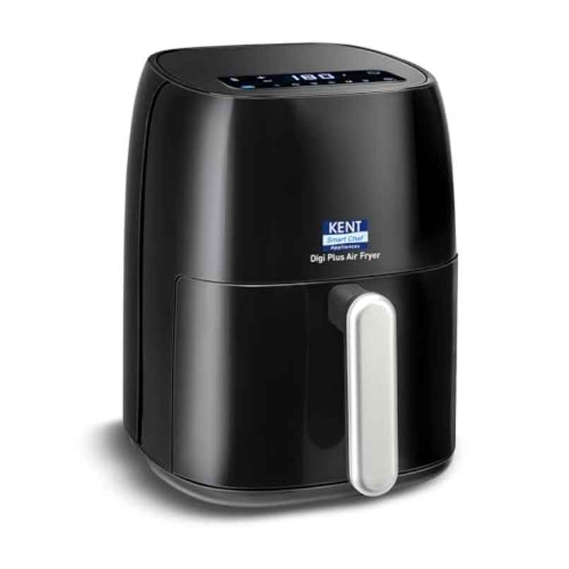 Kent Digi Plus Digital Air Fryer | 4 Litre | 1300 W | Black