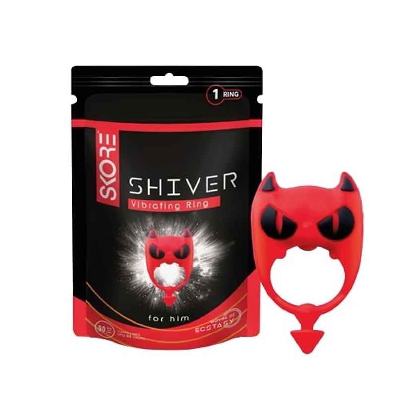 Skore Shiver Vibrating Ring For Him | Flexible