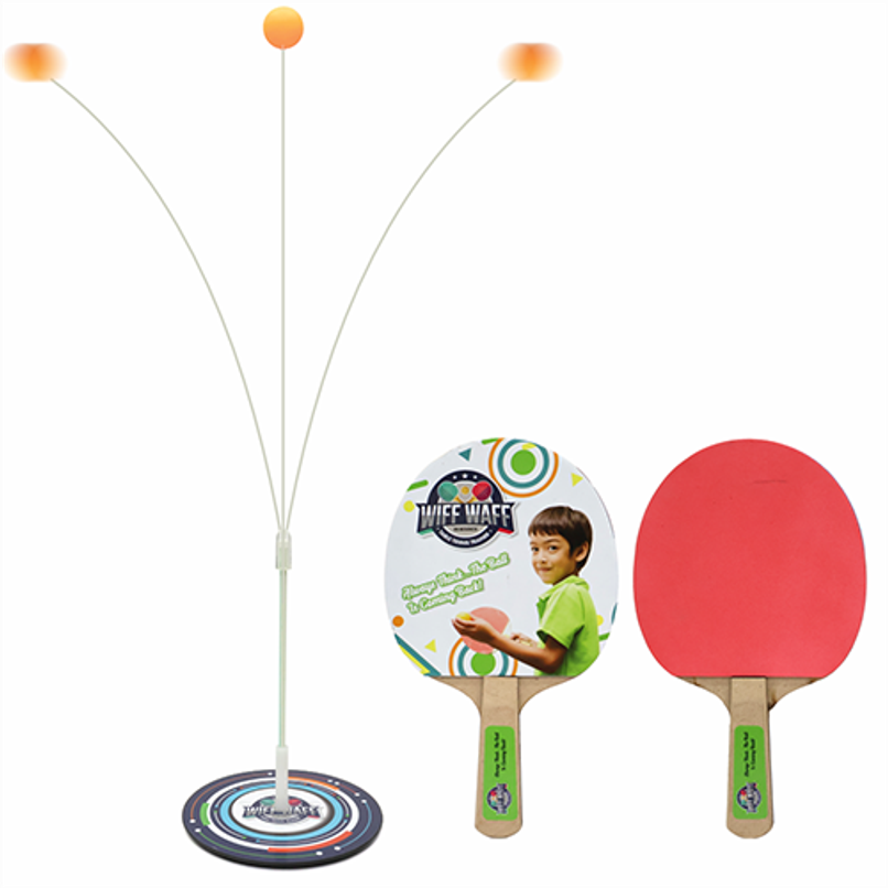 Aditi Toys Table Tennis Trainer - Elastic Shaft Ping Pong Set for Kids, Indoor & Outdoor Play, 5Y+