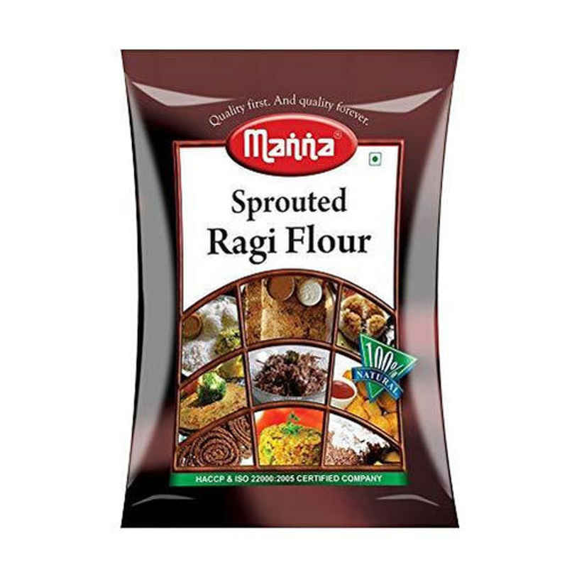 Manna Sprouted Ragi Flour Manna Sprouted Ragi Flour