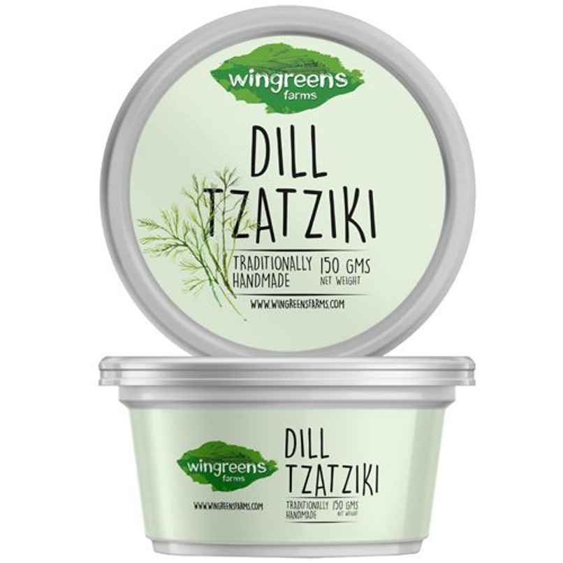 Wingreens Farms Dill Tzatziki Dip & Spread - Yoghurt Based