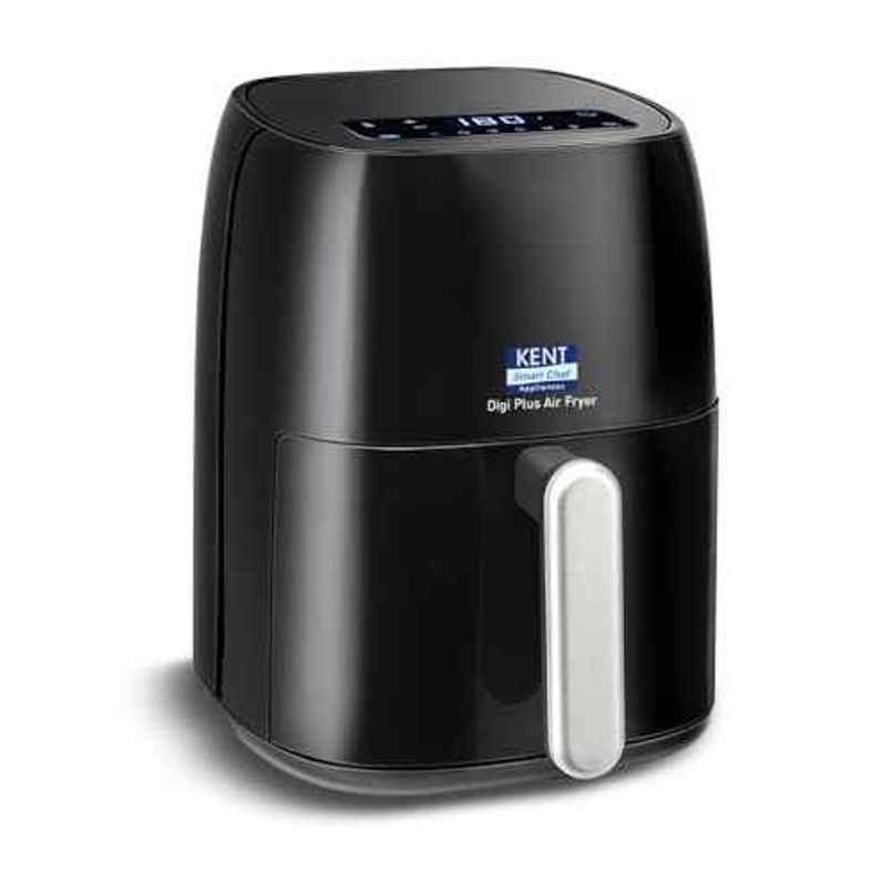 Kent Digi Plus Digital Air Fryer | 4 Litre | 1300 W | Black Kent Digi Plus Digital Air Fryer | 4 Litre | 1300 W | Black