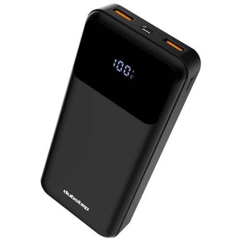 Dubstep Powerblitz X4 22.5W 20000 Mah Fast Charging Power Bank | Black