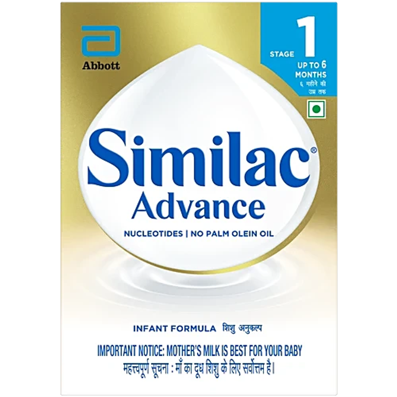 Similac Advance Stage 1 Infant Formula | Up to 6 months | Large pack