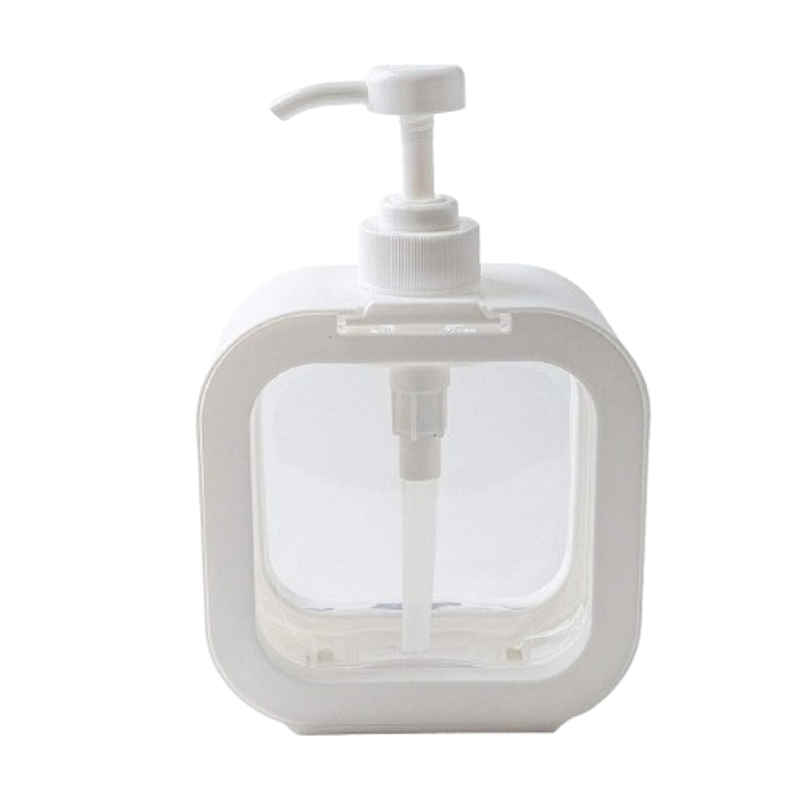 Perpetual Handwash Soap Dispenser | Refillable ABS Plastic for Bathroom & Kitchen (White)
