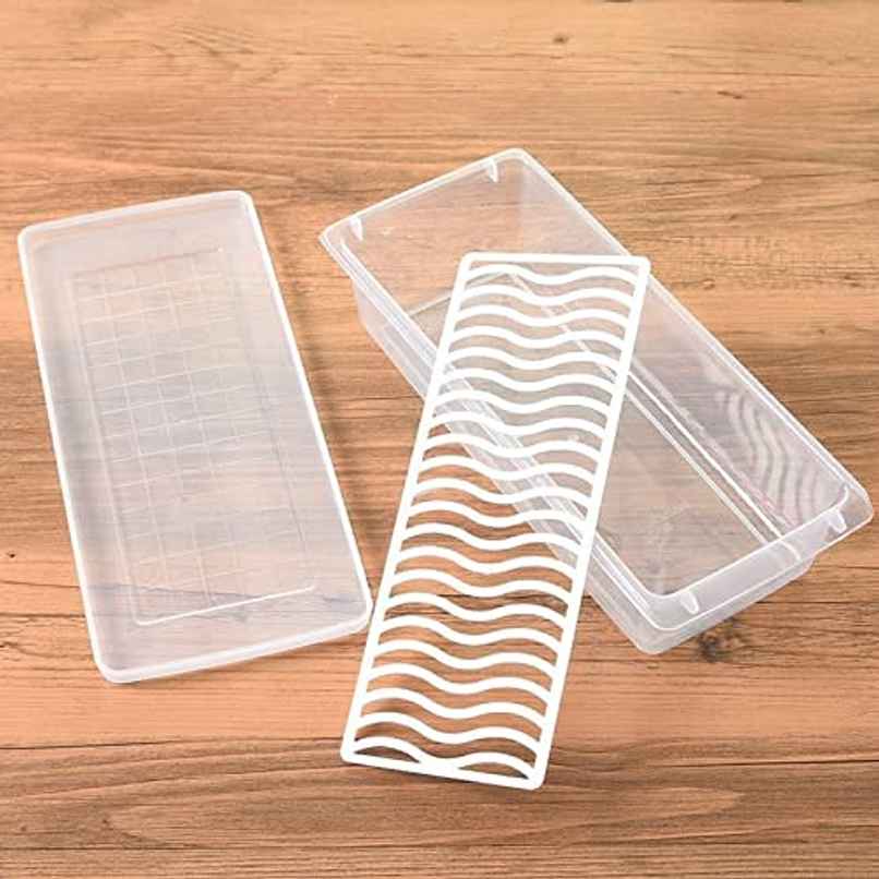 Capsicum Fridge Storage Boxes 1500 ml | Set Of 2 Capsicum Fridge Storage Boxes 1500 ml | Set Of 2
