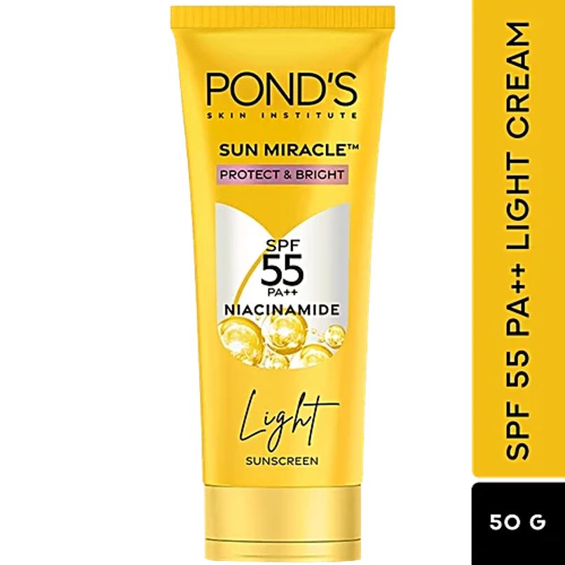 Ponds Serum-Boost Sunscreen Lightweight Cream SPF 55 PA++