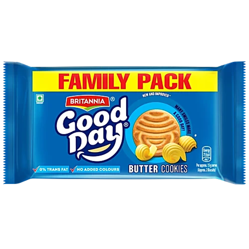 Britannia Good Day Butter Cookies | Trans Fat-free Britannia Good Day Butter Cookies | Trans Fat-free