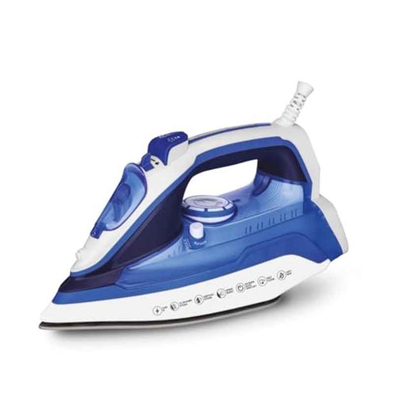 Kent Steam Iron | Luxe 2200W | Powerful Steam Output Upto 25 G/Min| Blue Kent Steam Iron | Luxe 2200W | Powerful Steam Output Upto 25 G/Min| Blue