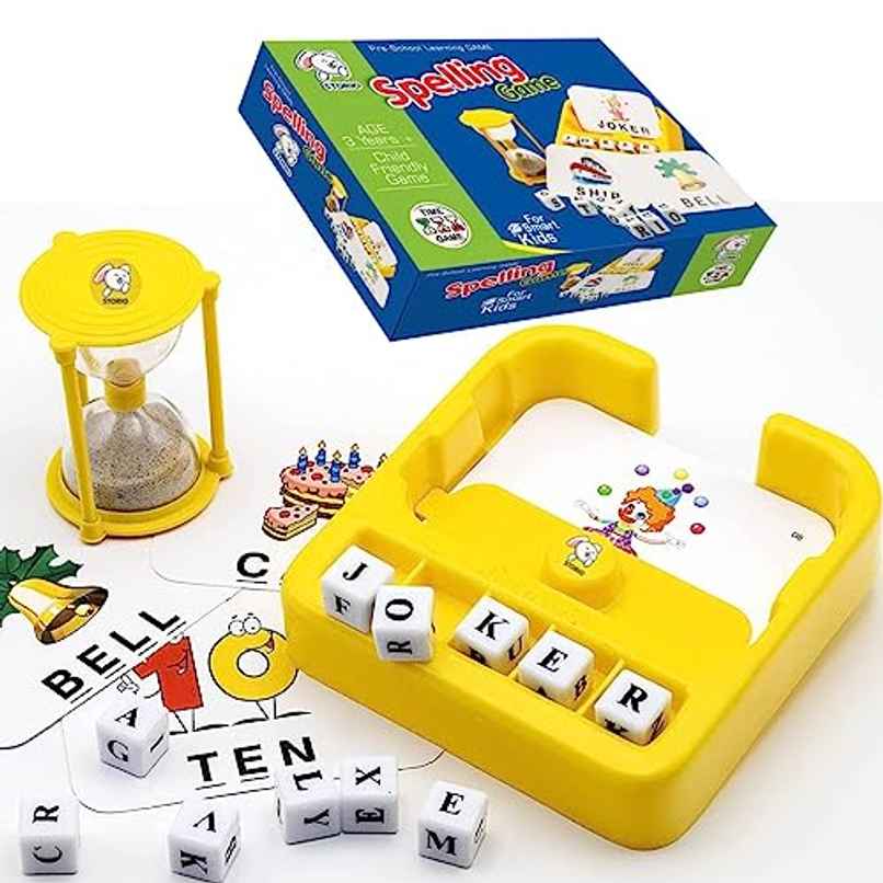 Storio Toys Spelling Brain Games For Kids with Flash Cards,2 In 1 Matching Letter Games Storio Toys Spelling Brain Games For Kids with Flash Cards,2 In 1 Matching Letter Games