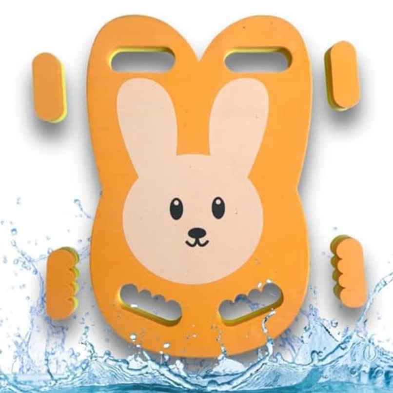 Storio Swimming Kickboard for Kids & Adults | EVA Soft Foam Swim Training Board | Bunny