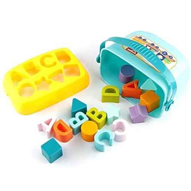 Storio Baby First Blocks | Shape Sorter & ABCD Building Blocks Storio Baby First Blocks | Shape Sorter & ABCD Building Blocks