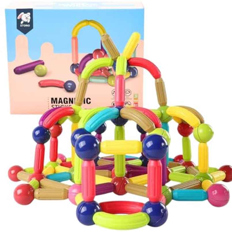 Storio Magnetic Building Blocks/Sticks Kids Toys
