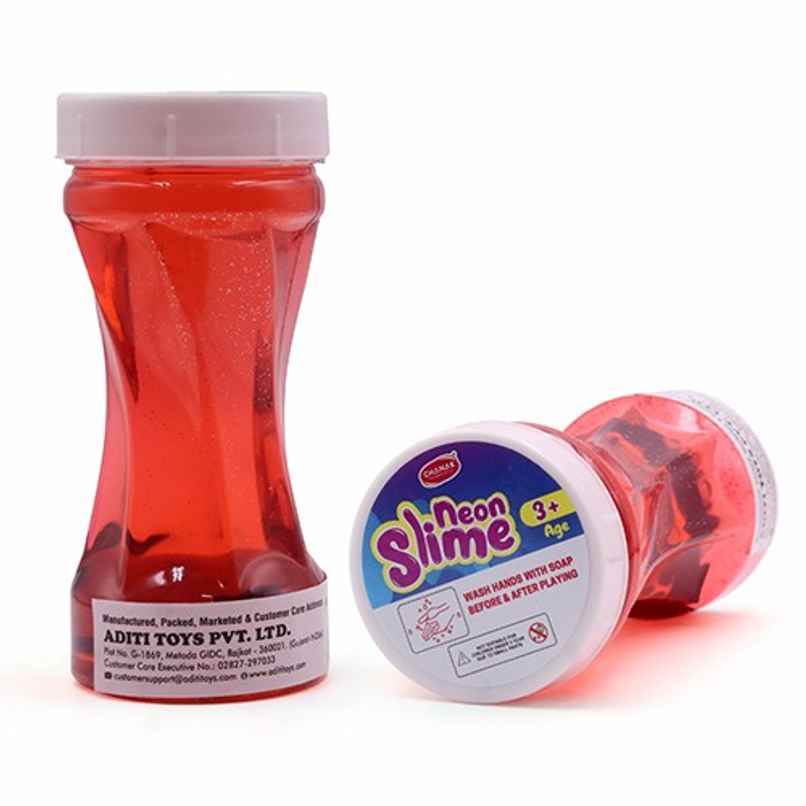 Aditi Toys Glitter Scented Slime Kit, Soft, Non-Sticky, Non-Toxic, Age 5+ | Red Aditi Toys Glitter Scented Slime Kit, Soft, Non-Sticky, Non-Toxic, Age 5+ | Red