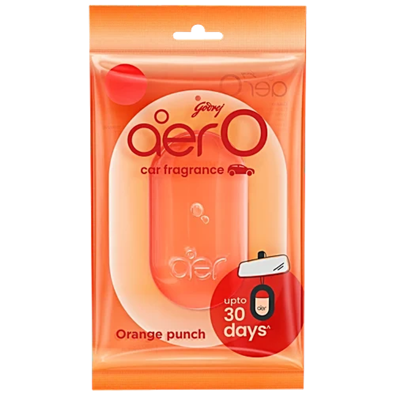 Godrej Aer Orange Punch Hanging Car Freshener Godrej Aer Orange Punch Hanging Car Freshener
