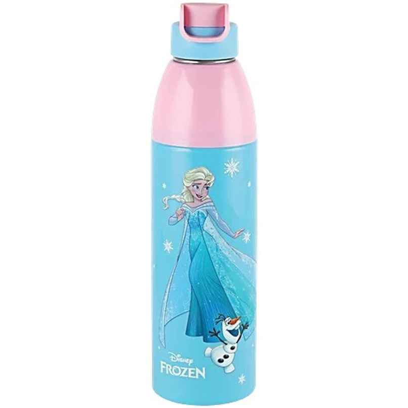 CELLO Kidzbee Uranus 600 Frosted Fun Print Water Bottle 680ml, Light Blue | Leakproof