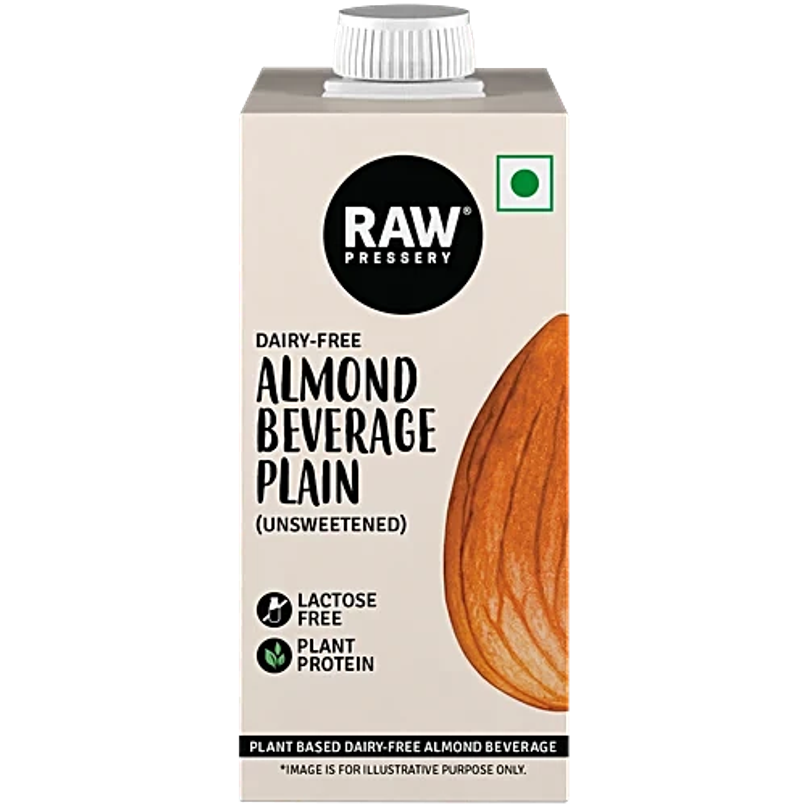 RAW Pressery Almond Beverage Plain (Unsweetened) | Lactose Free | Vegan Drink RAW Pressery Almond Beverage Plain (Unsweetened) | Lactose Free | Vegan Drink