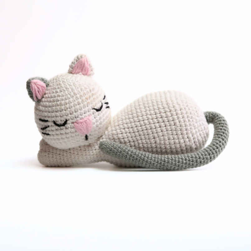 The Kalaa Store Handcrafted Sleeping Cat