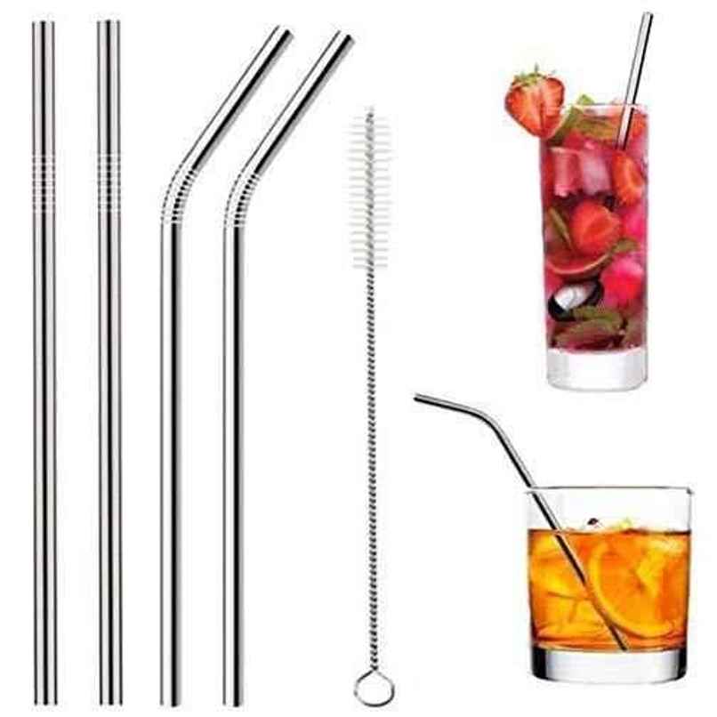 Picfest Stainless Steel Straw Set Of 5 Picfest Stainless Steel Straw Set Of 5