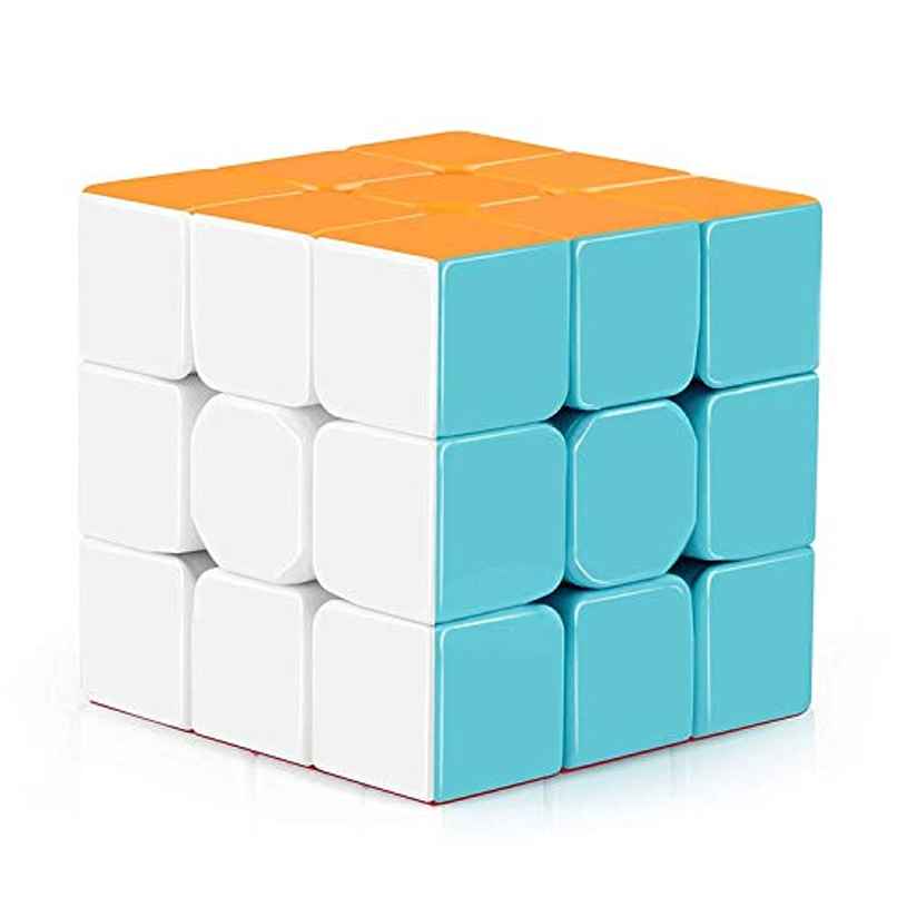 Storio Cubes 3X3 High Speed Sticker Less Magic Puzzle Cube Game Toy | Multicolour