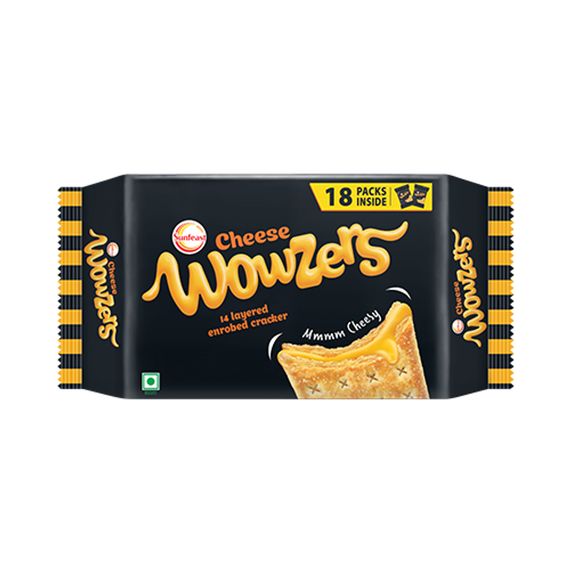Cheesy Crackers by Sunfeast Wowzers