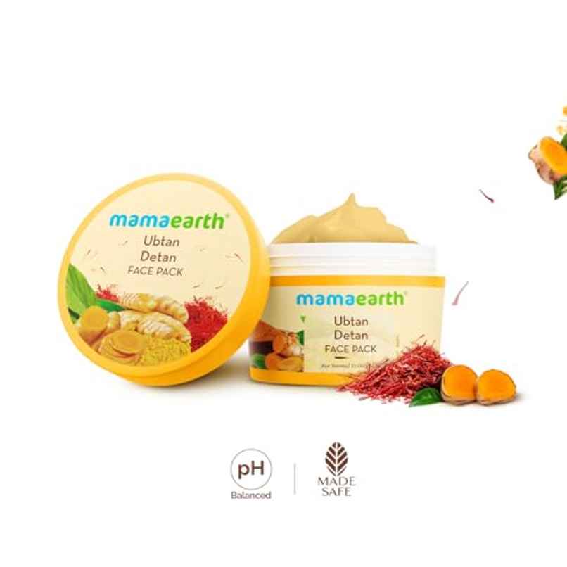 Mamaearth Ubtan Detan Face Pack