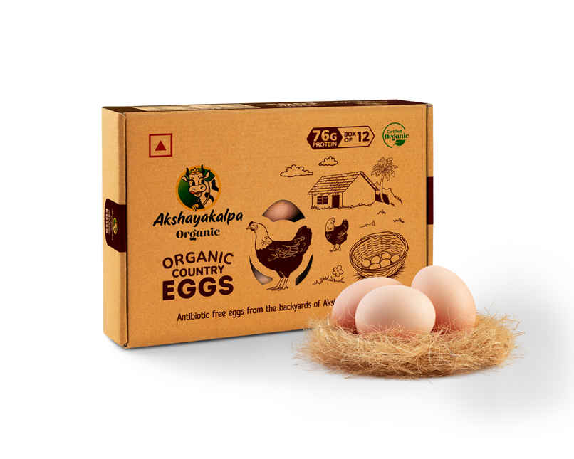 Akshayakalpa Organic Free Range | Country Eggs