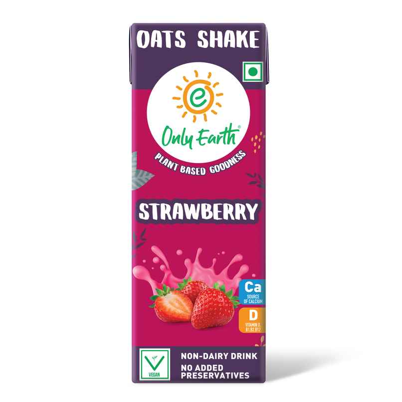 Only Earth Strawberry Oat Shake