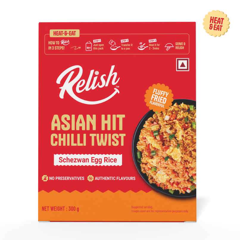 Relish Schezwan Egg Fried Rice