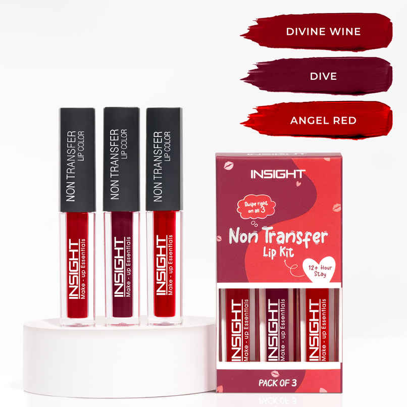 Insight Cosmetics Non Transfer Lip Kit - Reds