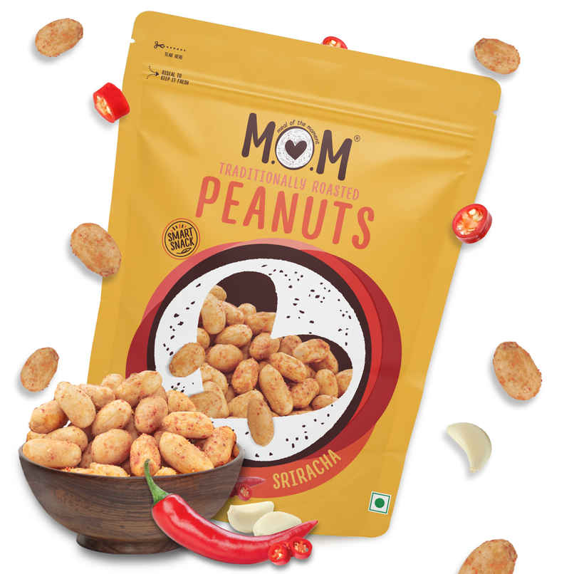 MOM Sriracha Roasted Peanuts MOM Sriracha Roasted Peanuts