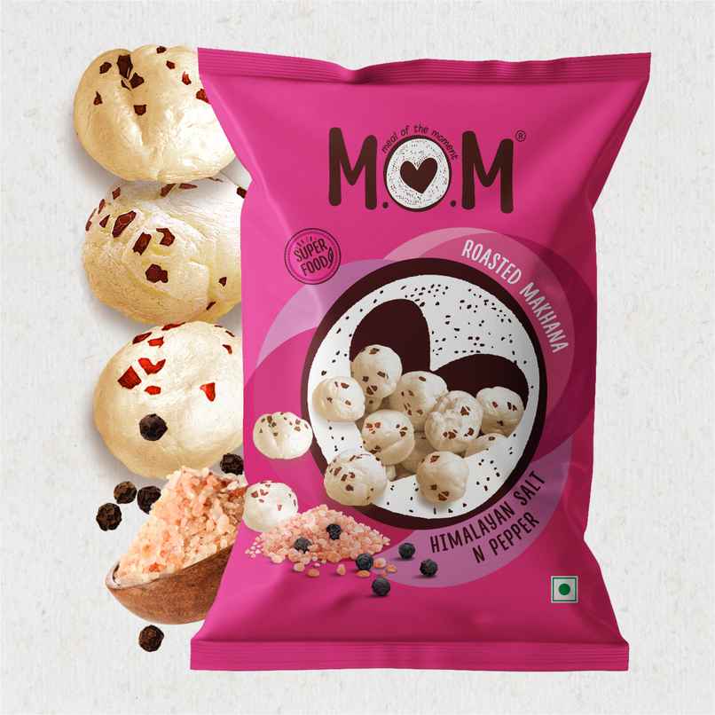 MOM Himalayan Salt & Pepper Roasted Makhana