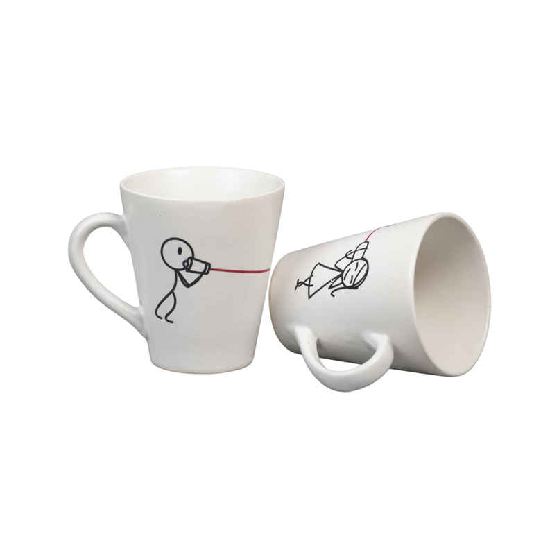 SAFFRON I Love You Couple Coffee Mug Gift for Husband Wife Anniversary Birthday Valentine