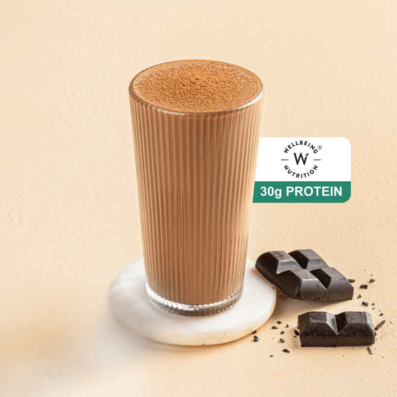 Dark Chocolate Whey Protein Isolate Shake - Wellbeing