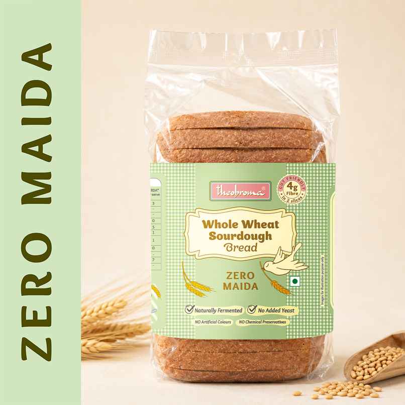 Theobroma Zero Maida Wholewheat Sourdough Bread Theobroma Zero Maida Wholewheat Sourdough Bread