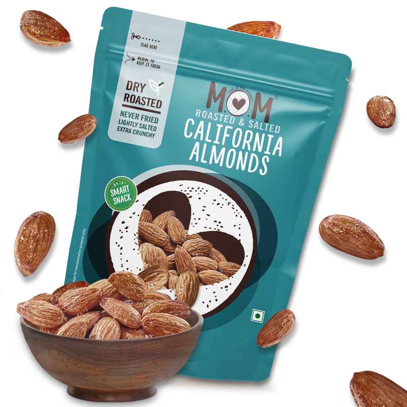 MOM Roasted & Salted California Almonds MOM Roasted & Salted California Almonds