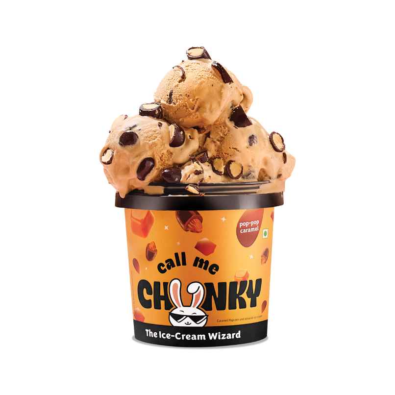 Call Me Chunky Pop Pop Caramel Ice Cream Cup Call Me Chunky Pop Pop Caramel Ice Cream Cup
