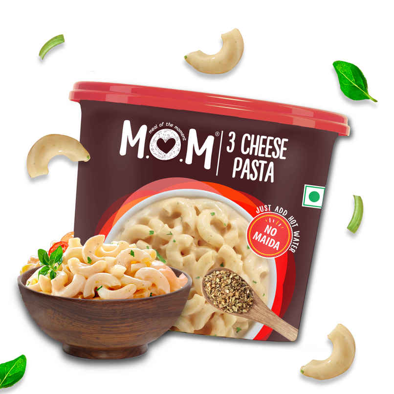 MOM 3 Cheese Instant Pasta | Quick Cook Pasta MOM 3 Cheese Instant Pasta | Quick Cook Pasta