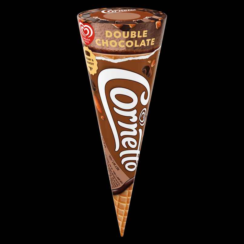 Kwality Wall's Cornetto Double Chocolate Cone Kwality Wall's Cornetto Double Chocolate Cone