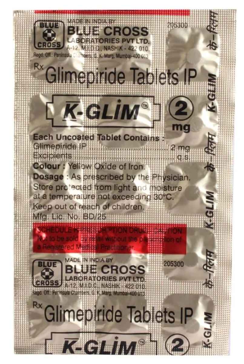 K-Glim 2mg Tablet